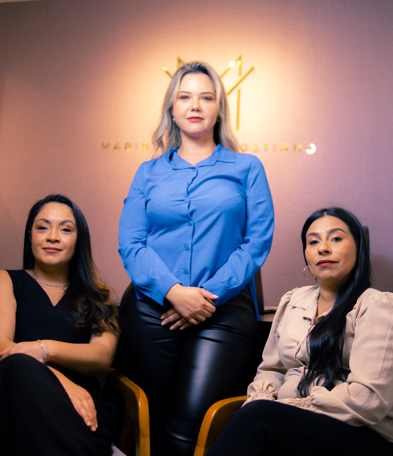 Equipe do escritório Marina Leite Advocacia